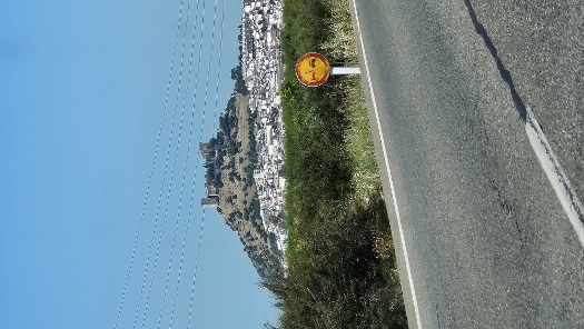 Viel Landschaft hier - mit Burg obendrauf