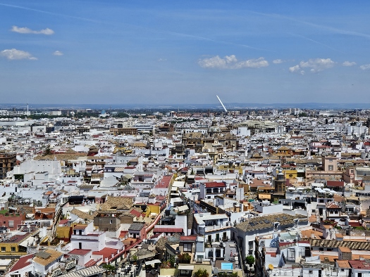 Weiter Ausblick über die Stadt