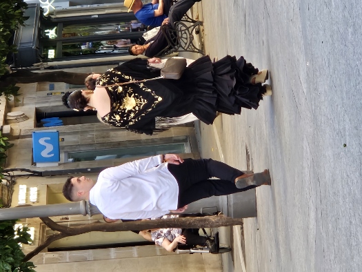 Wenn der Andalusier feiert...