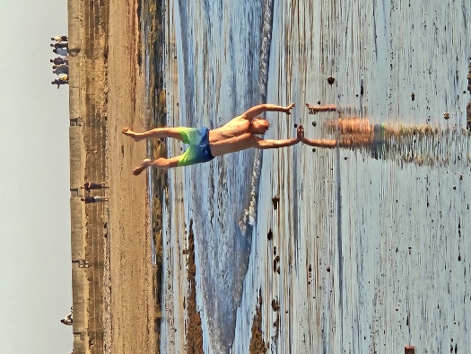 Abends am Strand - Playa de La Caleta