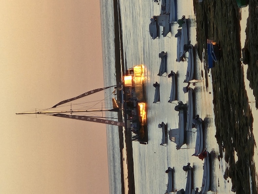 Abends am Strand - Playa de La Caleta