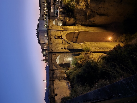 Puente Nuevo bei Nacht