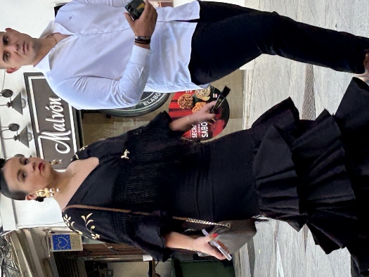 Wenn der Andalusier feiert...