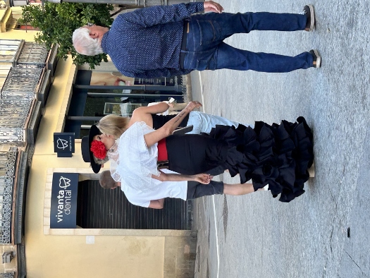 Wenn der Andalusier feiert...