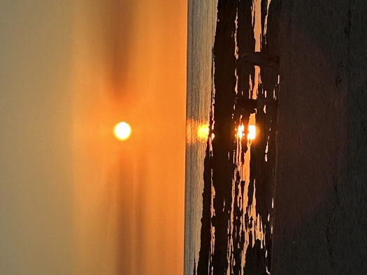 Abends am Strand - Playa de La Caleta
