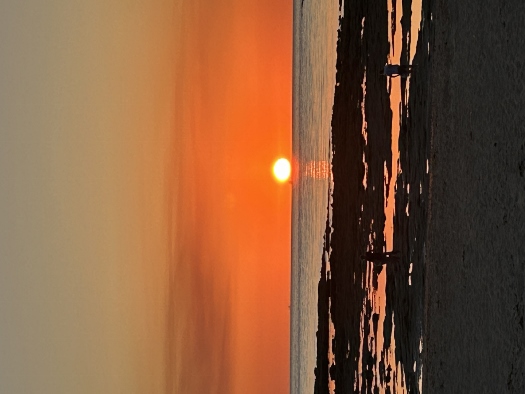 Abends am Strand - Playa de La Caleta
