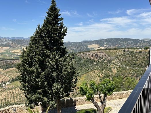Hotel Reina Victoria - Ausblick vom Balkon unseres Zimmers