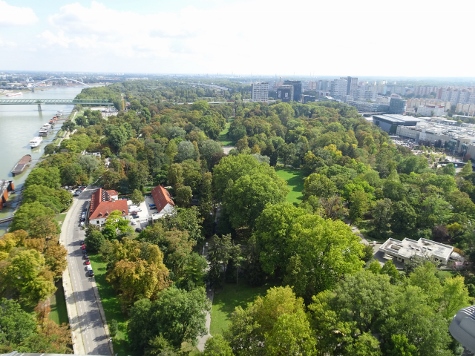 Bratislava 2022 - Brücke des Slowakischen Nationalaufstandes - UFO Tower