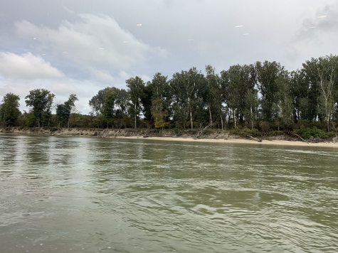 Bratislava 2022 - im Twin City Liner nach Wien