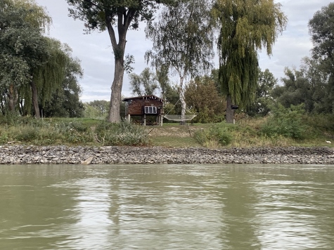 Bratislava 2022 - im Twin City Liner nach Wien