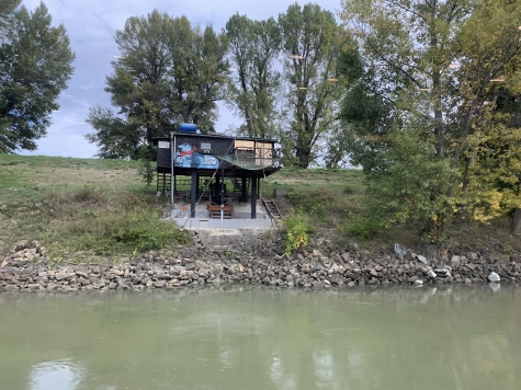 Bratislava 2022 - im Twin City Liner nach Wien