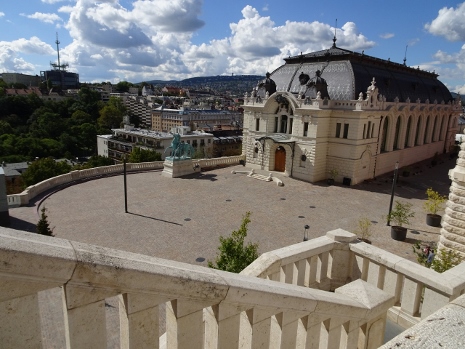 Budapest 2022 - Hoch über der Stadt (Auf der Burg)