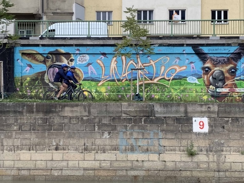 Donaukanal - Ankunft in Wien