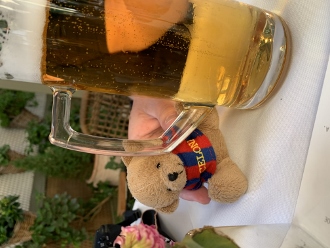 Miguel, Fußballfan aus Barcelona