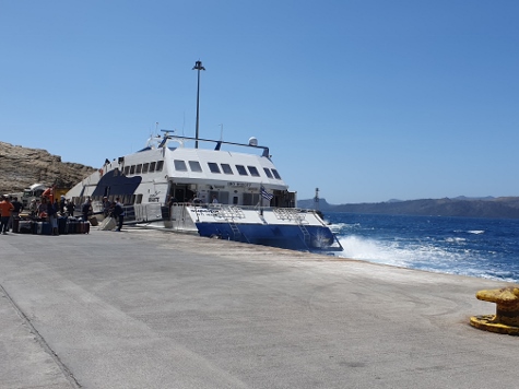 Amorgos - Ankunft in Katapola