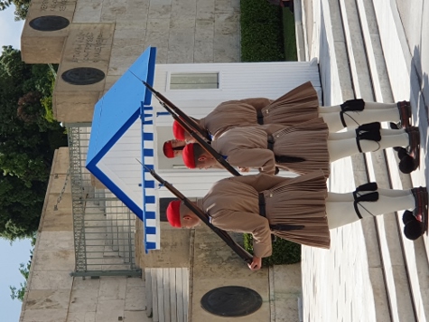 Athen - Wachwechsel der Evzonen