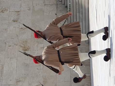 Athen - Wachwechsel der Evzonen