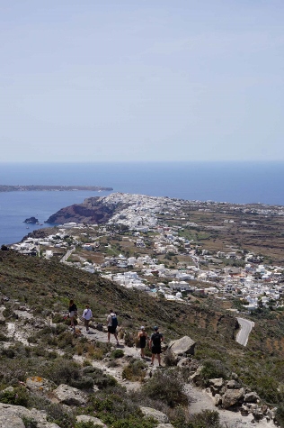 Santorini - Wanderung von Fira nach Oia