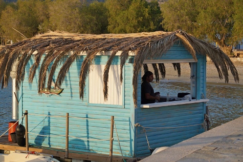 Amorgos - bester Grill in Egialli