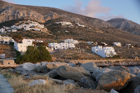 Amorgos - Egialli am Abend