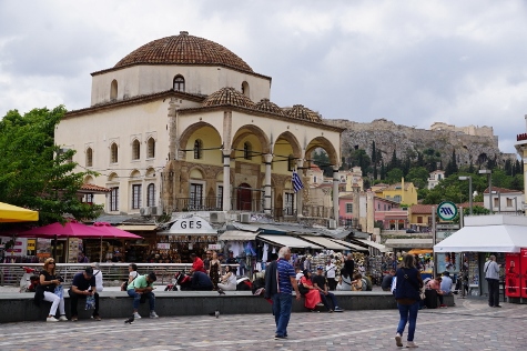 Athen - Monastiraki Platz