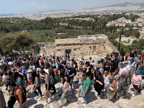 Athen - Auf dem Weg zur Akropolis