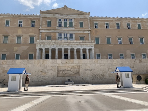 Athen - Denkmal des unbekannten Soldaten / Griechisches Parlament