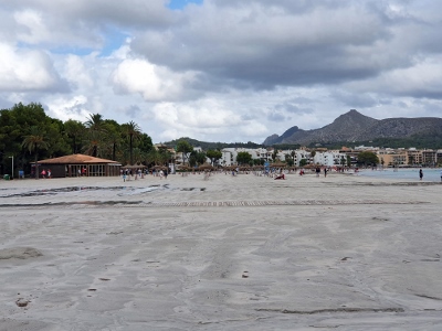 Port d'Alcúdia - Nach dem Unwetter