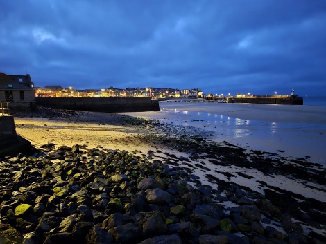 St. Ives - Hafen, trockengelegt