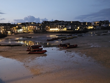 Abenddämmerung in St. Ives