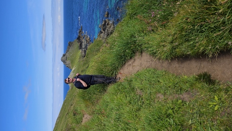 South West Coast Path - am Rande der Klippe