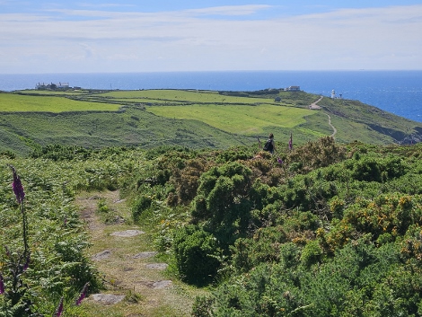 South West Coast Path - Auf und ab und geradeaus