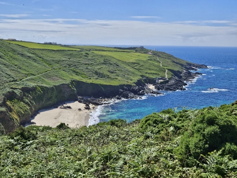 South West Coast Path - Auf und ab und geradeaus