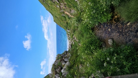 South West Coast Path - Auf und ab und geradeaus