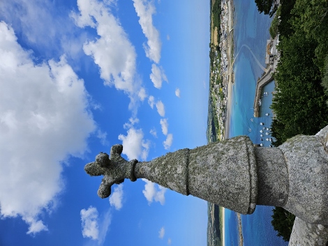 Von oben kann man runterschauen