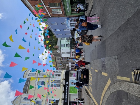 Überall bunt und so...