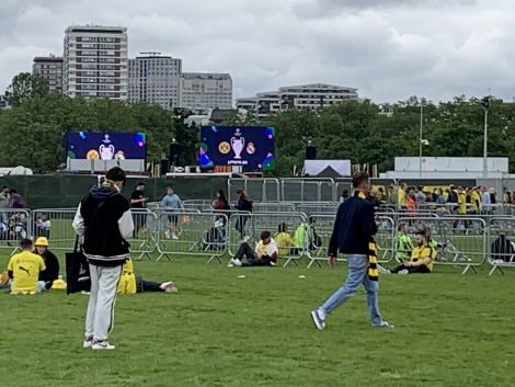 Champions League im Hyde Park