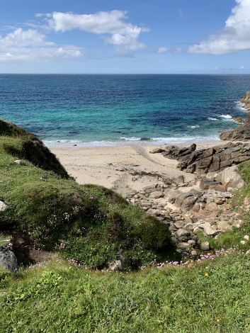 South West Coast Path - Die letzten Meter bis Pendeen