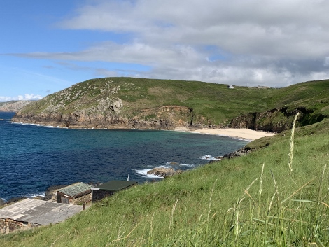 South West Coast Path - Die letzten Meter bis Pendeen