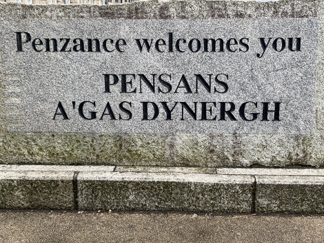 'Willkommen' auf kornisch