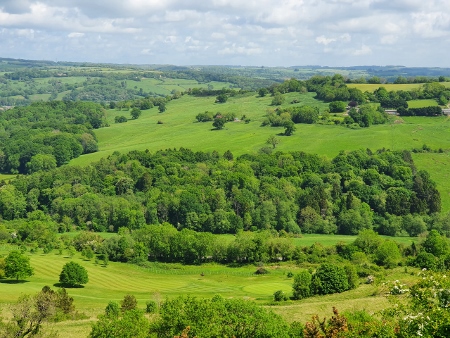 Cotswold Way - von Charlton Kings nach Birdlip - Leckhampton Hill