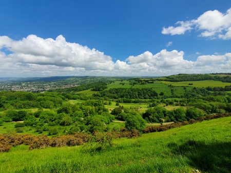 Cotswold Way - von Charlton Kings nach Birdlip - Leckhampton Hill