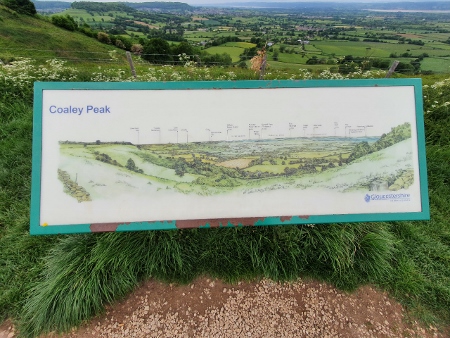 Cotswold Way - von Kings Stanley nach Wotton-under-Edge - Coaley Peak