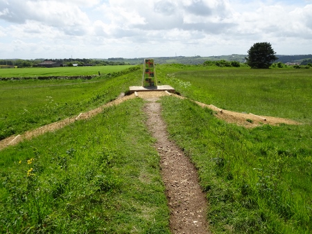 Cotswold Way - von Charlton Kings nach Birdlip - Leckhampton Hill