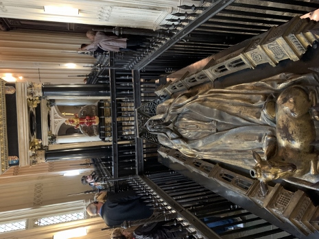 London 2022 - Westminster Abbey - Thomb of Mary Queen of Scots (Mary Stuart)