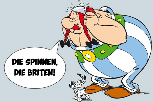 Obelix - "Die spinnen, die Briten!"