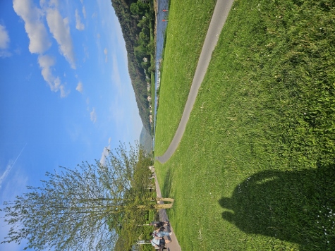 Bad Schandau - Abends an der Elbe