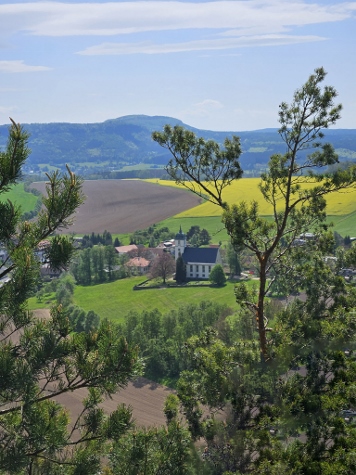 3 Steine Tour - Ausblick von oben (vom Papststein)