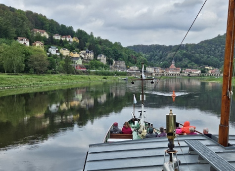 Auf dem Weg nach Rathen