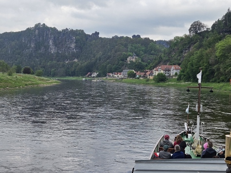 Auf dem Weg nach Rathen